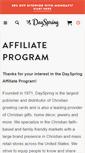 Mobile Screenshot of affiliates.dayspring.com